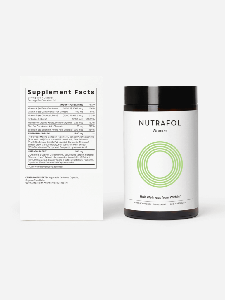 Nutrafol® Women treatment bottle